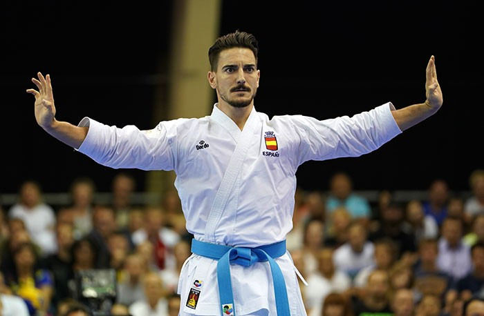 Spain’s Damián Quintero remains top of the WKF world rankings on the back of some strong performances in recent months ©WKF