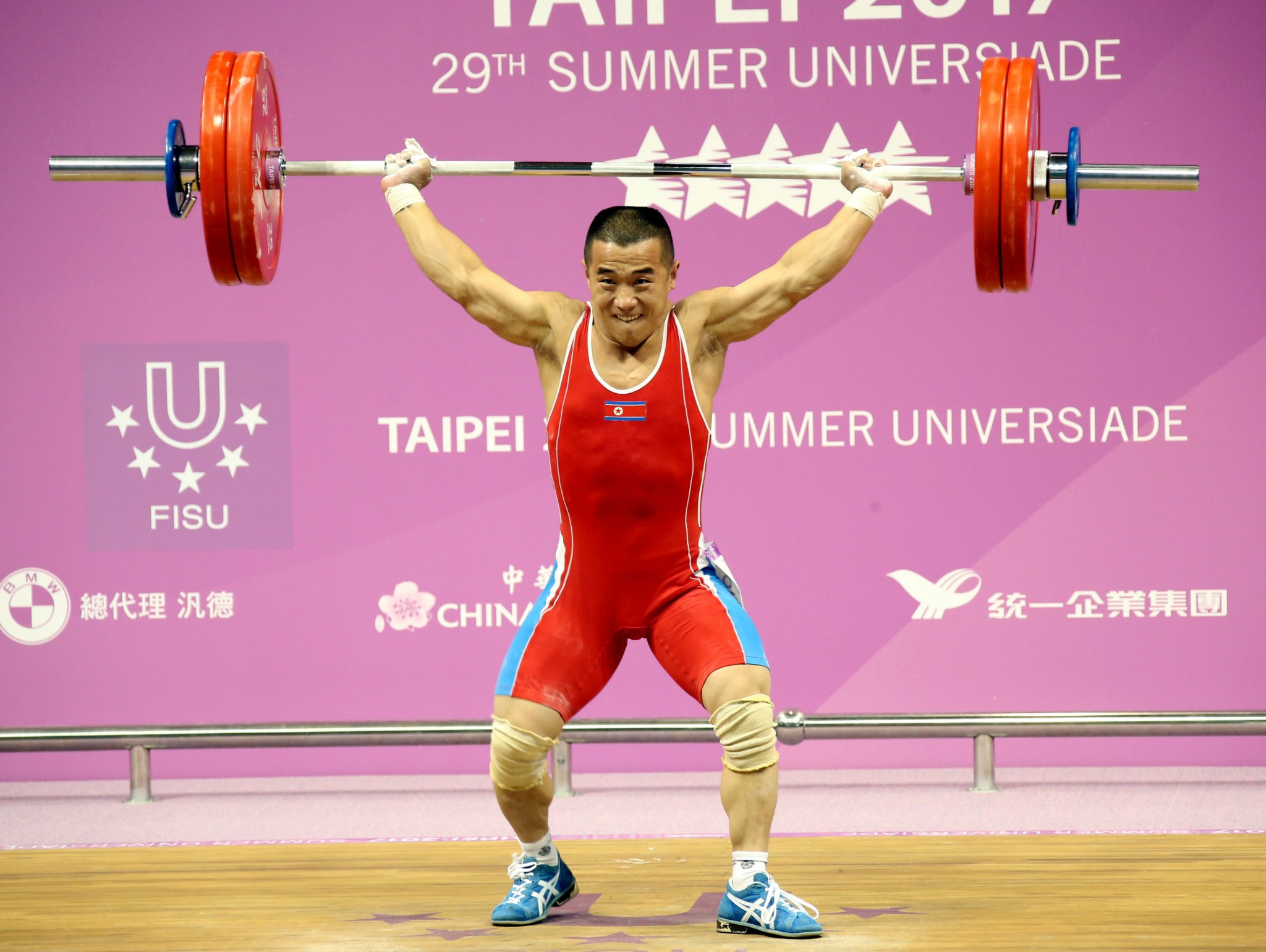 North Korea enjoy hat-trick of weightlifting golds as medal events begin at Taipei 2017