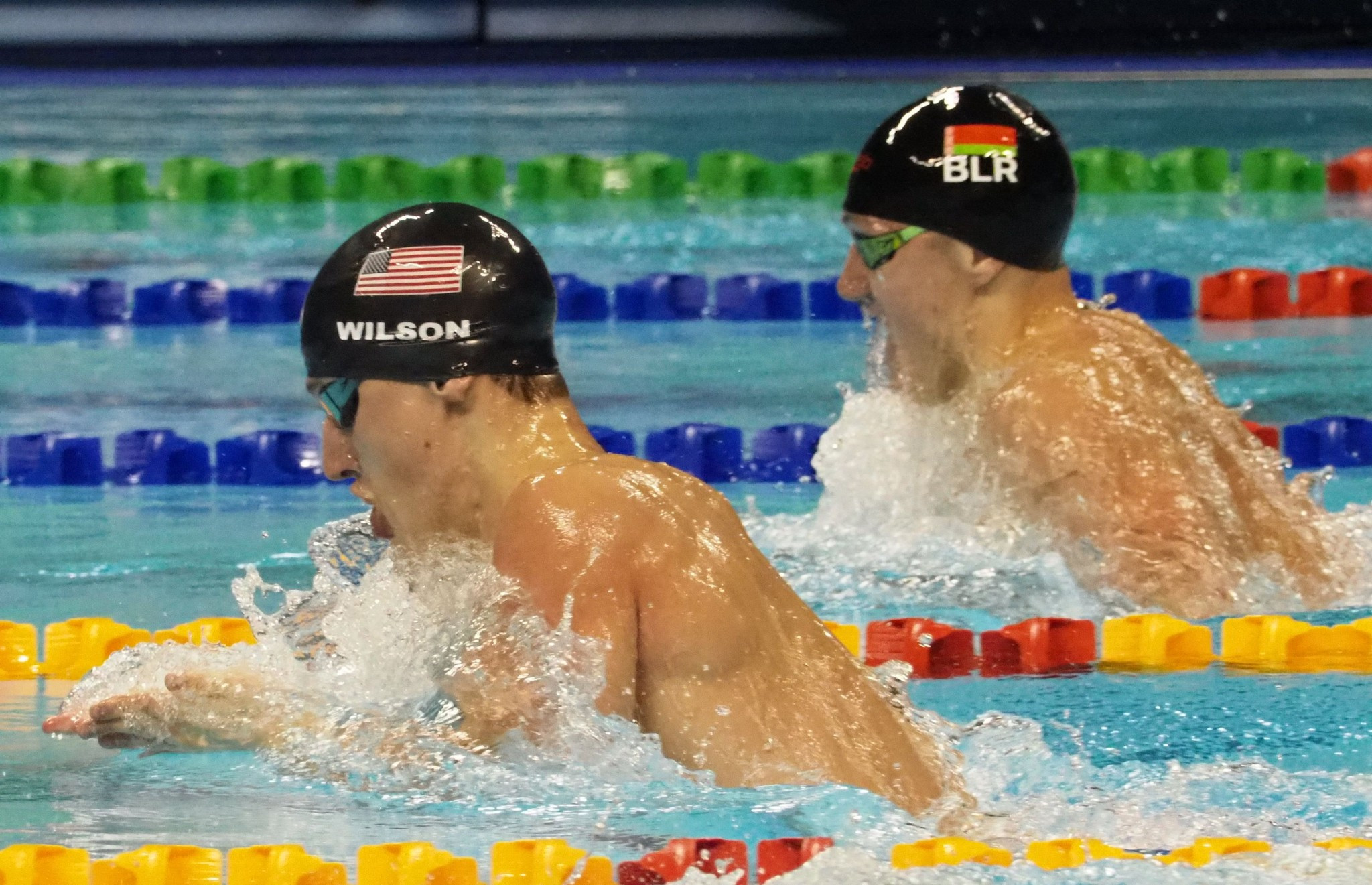 Wilson and Shymanovich share gold after sensational swimming finish at Univesiade