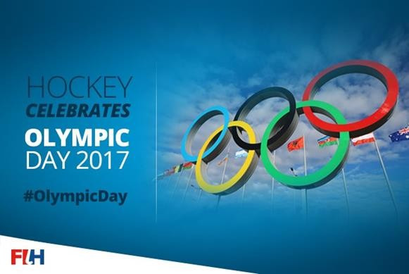 Uruguay and Myanmar received FIH prizes for their Olympic Day 2017 celebrations ©FIH