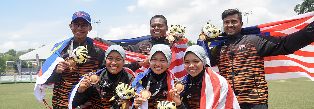 Hosts Malaysia won both the men's and women's recurve archery team events today ©Kuala Lumpur 2017