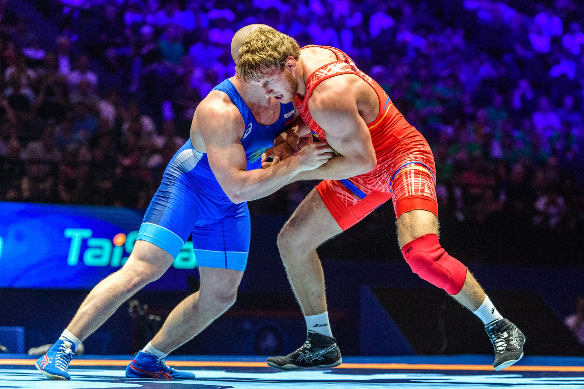 The Armenian Olympic champion proved too strong for Russian Musa Evloev in the 98kg final ©UWW