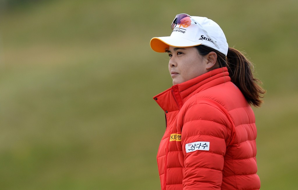 South Korea's Inbee Park was one of the favourites who had a difficult day on the course