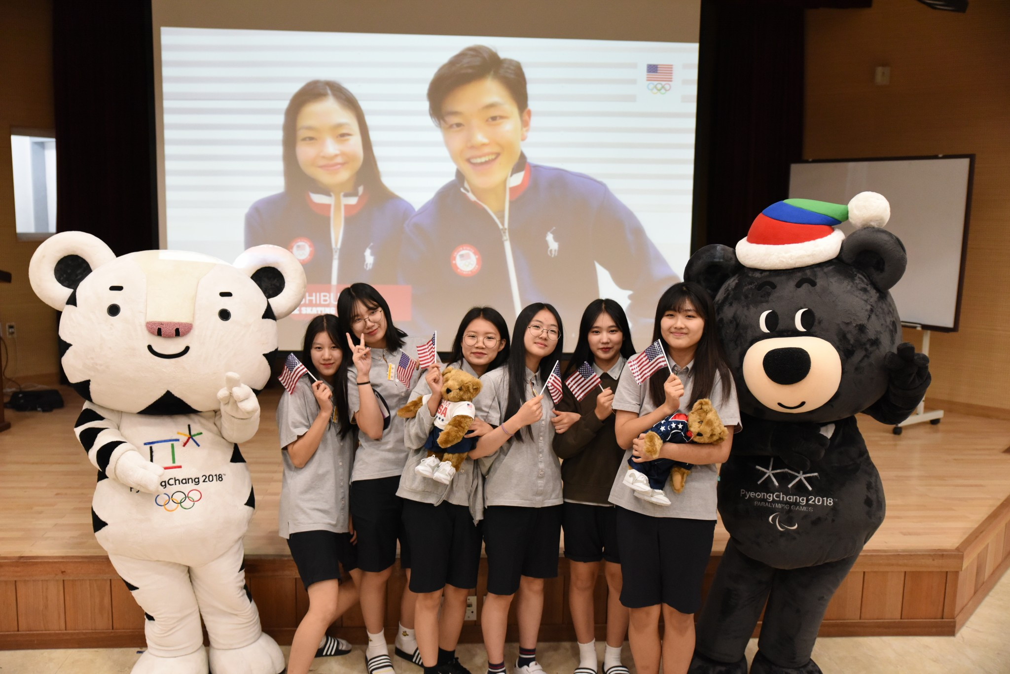 The United States Olympic Committee has today launched a Korean youth mentorship programme in partnership with the Pyeongchang 2018 Organising Committee and Jinbu Middle School ©Pyeongchang 2018