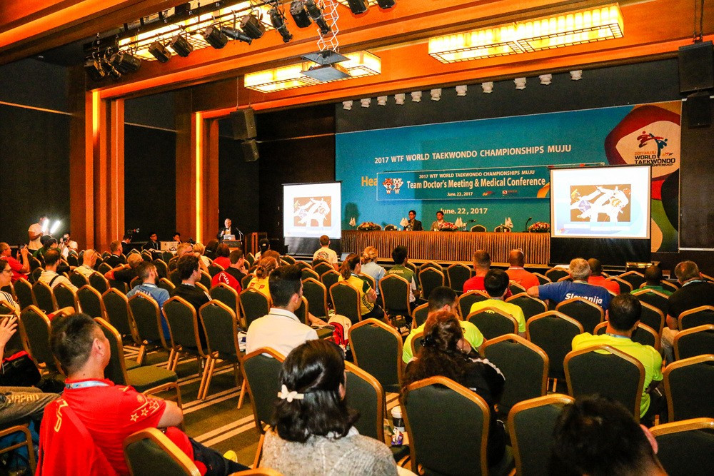 World Taekwondo President praises impact of Medical Conference