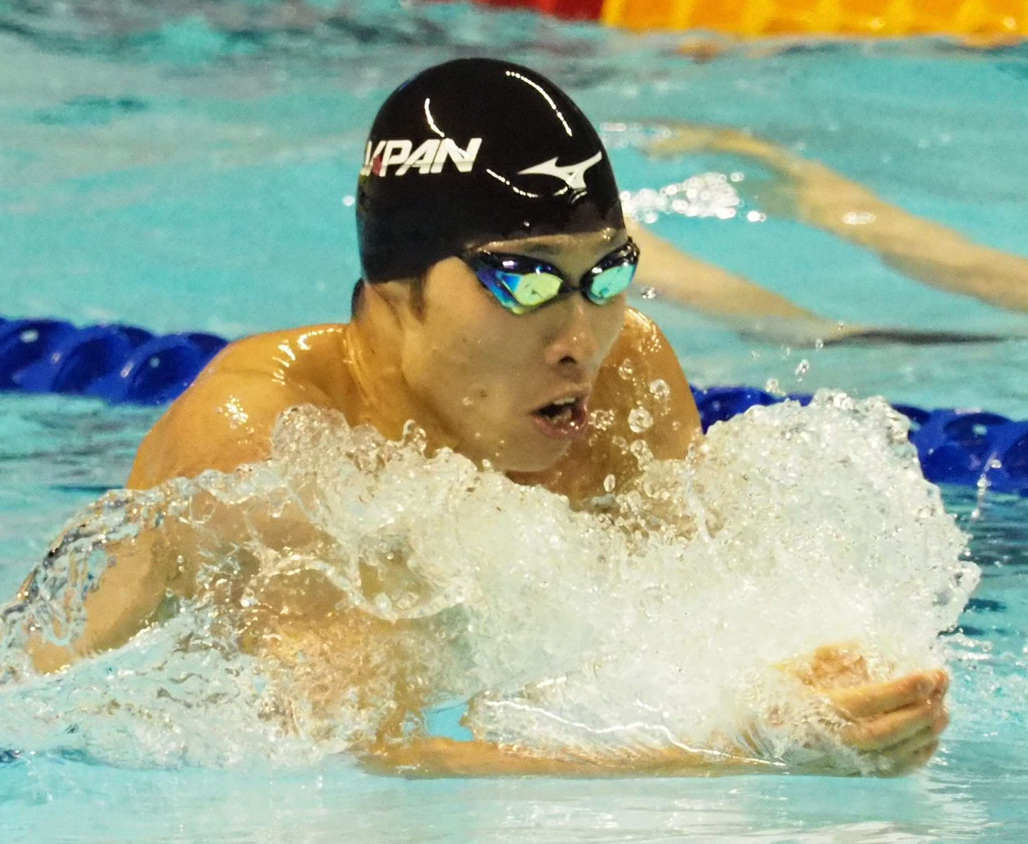 Kosuke Hagino won one of Japan's two gold medals in swimming ©Taipei 2017