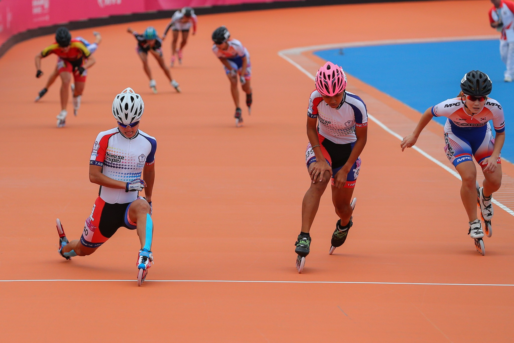 Chinese Taipei secured three one-two finishes in roller sports today ©Taipei 2017