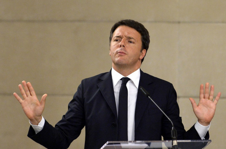Italian Prime Minister Matteo Renzi has pledged support for Rome 2024 ©Getty Images