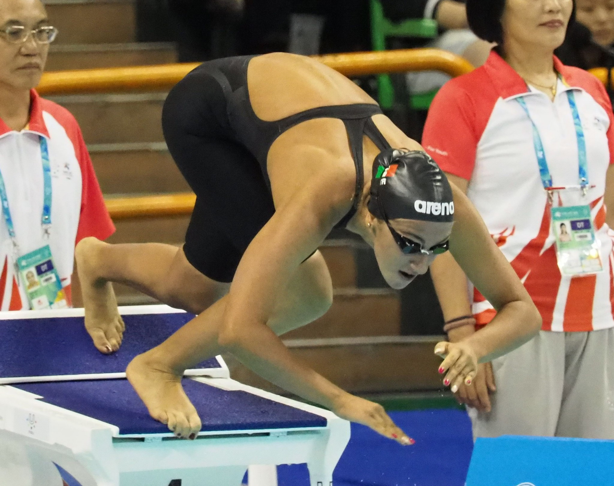 Simona Quadarella won the women's 1,500 metres freestyle title ©Taipei 2017