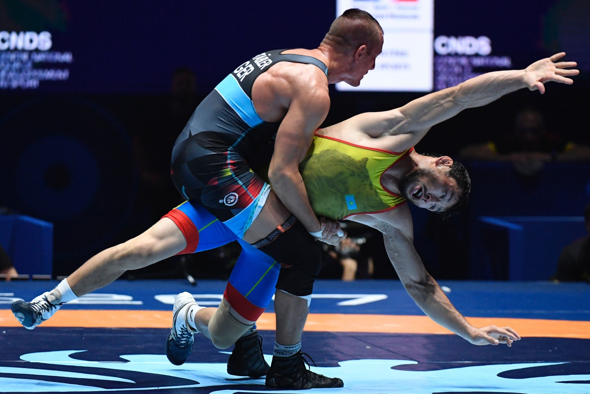 UWW President Nenad Lalovic praised the way Germany's Frank Stäbler won the 71kg gold medal ©Getty Images