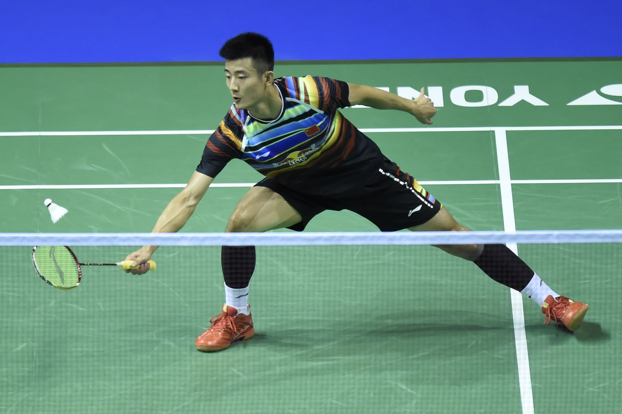 Chen Long made it into the next round in Glasgow ©Getty Images