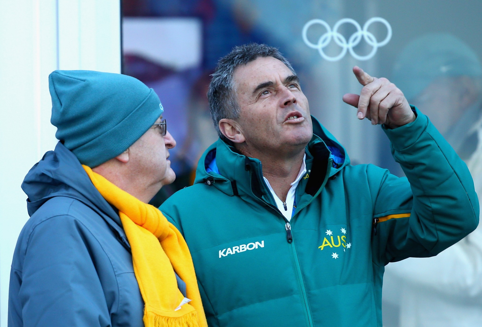 Ian Chesterman, right, has been Chef de Mission of Australia's team at every Winter Olympics since Nagano 1998 but Tokyo 2020 will be the first time he has carried out the role at a Summer Games ©Getty Images