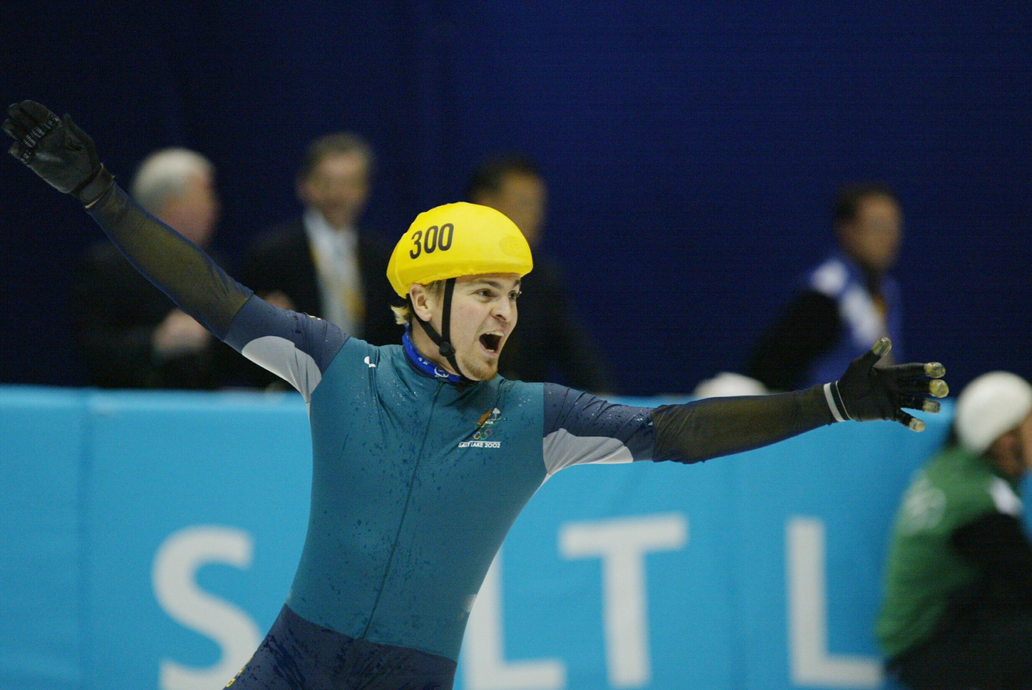 Ian Chesterman was Chef de Mission of the Australian team at Salt Lake City 2002 where the country won its first gold medals in the Winter Olympics, including short track speed skater Steven Bradbury ©Getty Images