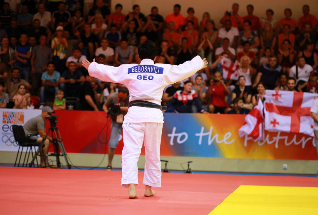 Georgian judokas secure golds on day four of Tbilisi 2015 European Youth Olympic Festival to delight home crowd