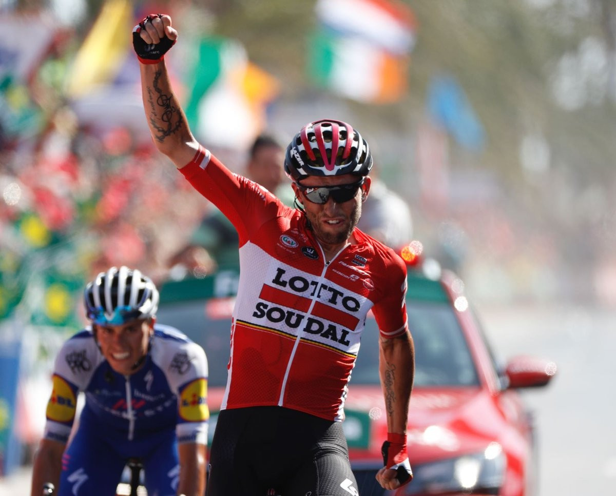 Marczynski wins Vuelta stage six as van Garderen loses time after crash