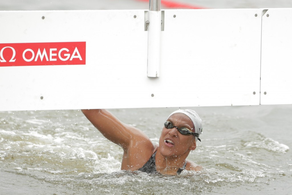 Brazil's Cunha defends 25km open water swimming title at FINA World Aquatics Championships
