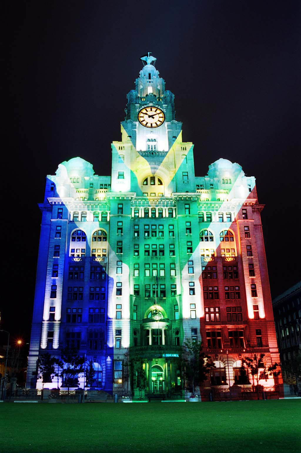 Cultural embassies for each country could be lit up at night ©Liverpool 2022