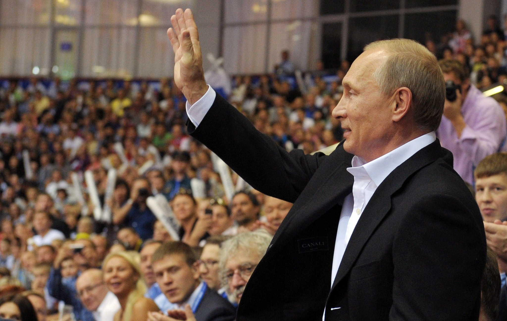 Russian President Vladimir Putin last visited the IJF World Championships in  Chelyabinsk three years ago ©Getty Images