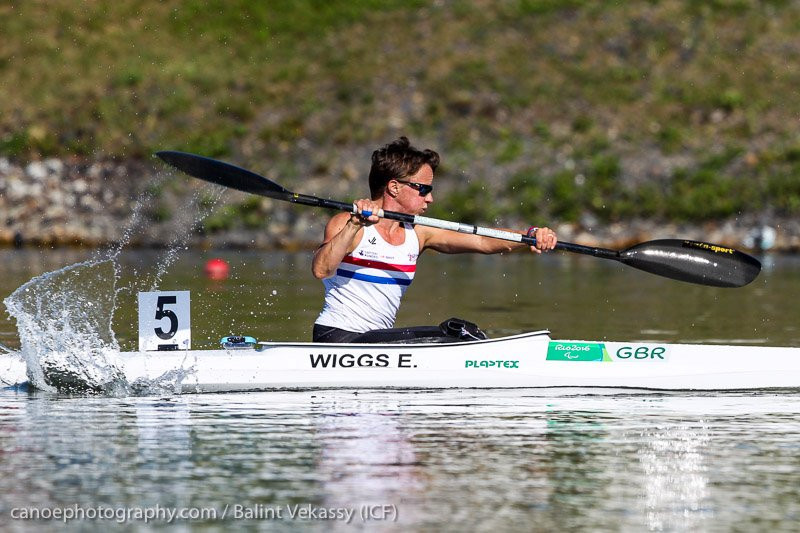 Wiggs leads British medal charge at ICF Para-Canoe World Championships