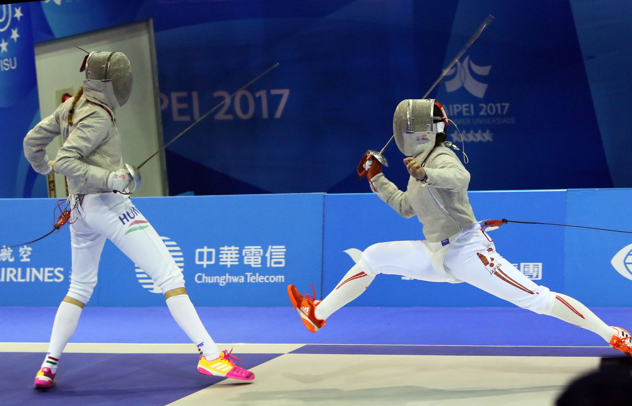 Japan earn double gold as fencing draws to a close at Taipei 2017