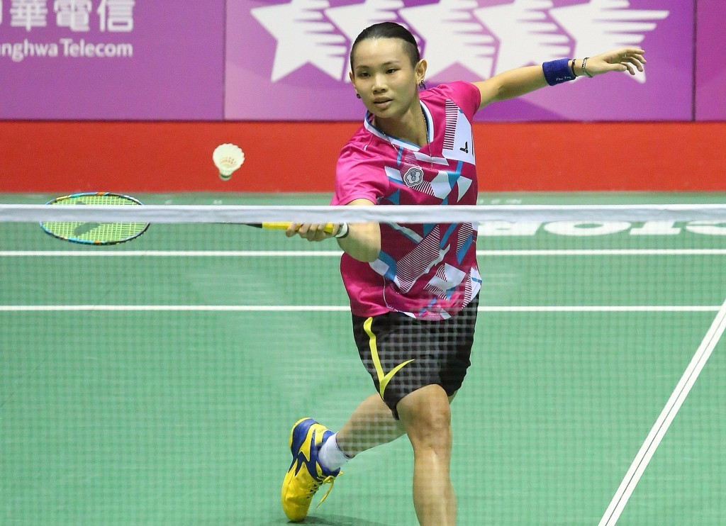 World number one Tai Tzu-Ying helped the hosts win the mixed team badminton title ©Taipei 2017