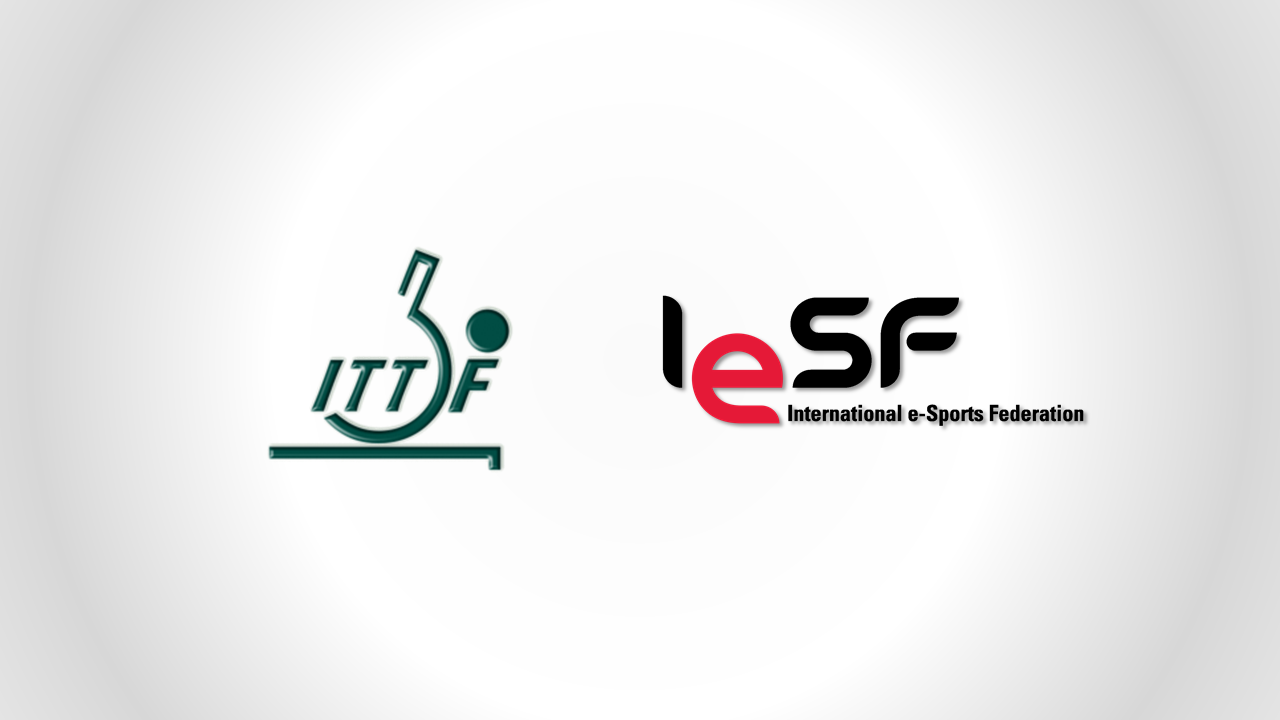 A MoU has been signed between the ITTF and IeSF to develop table tennis esports World Championship ©ITTF/IeSF
