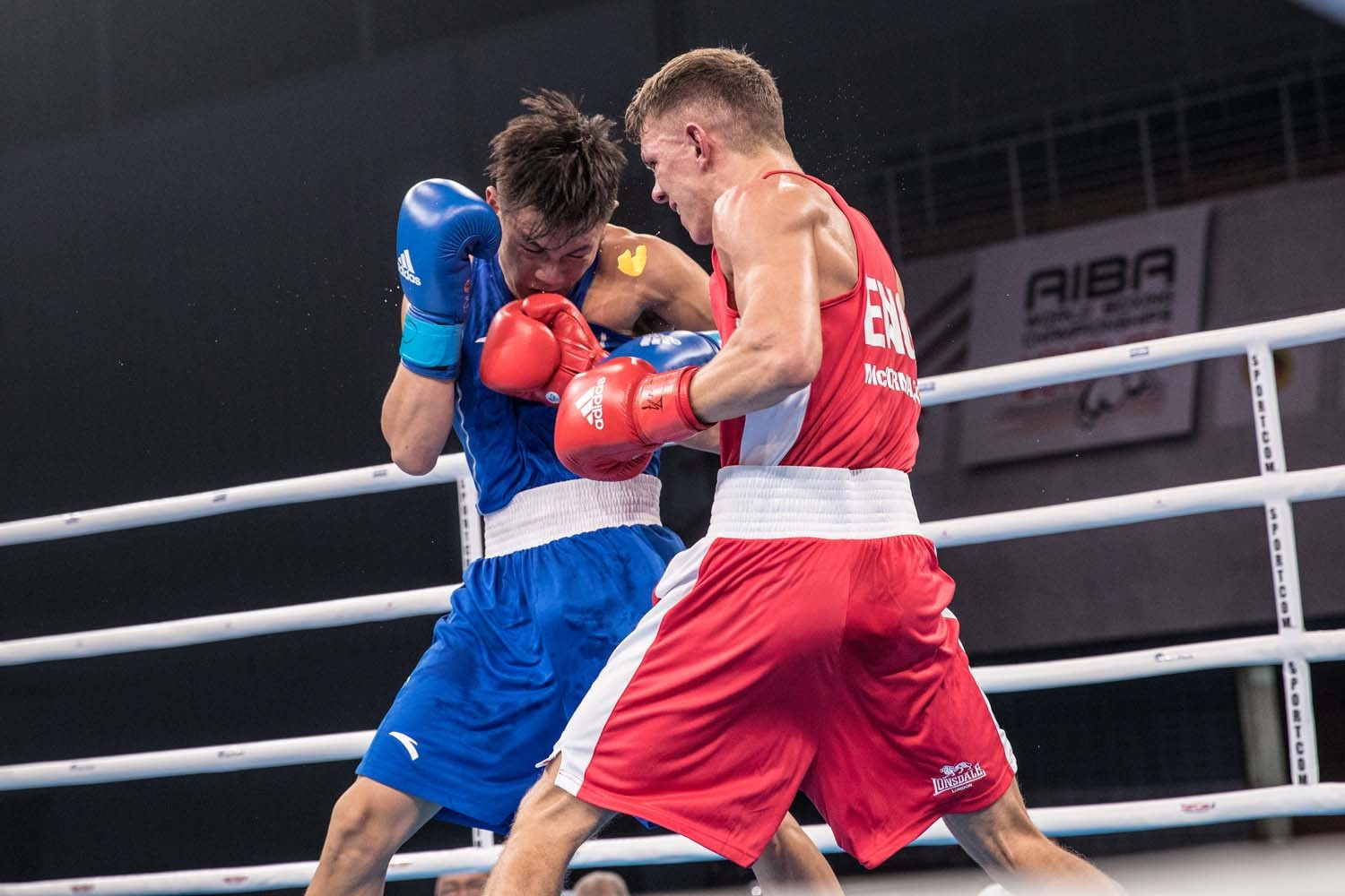 England's Luke McCormack impressed in the same weight division ©AIBA