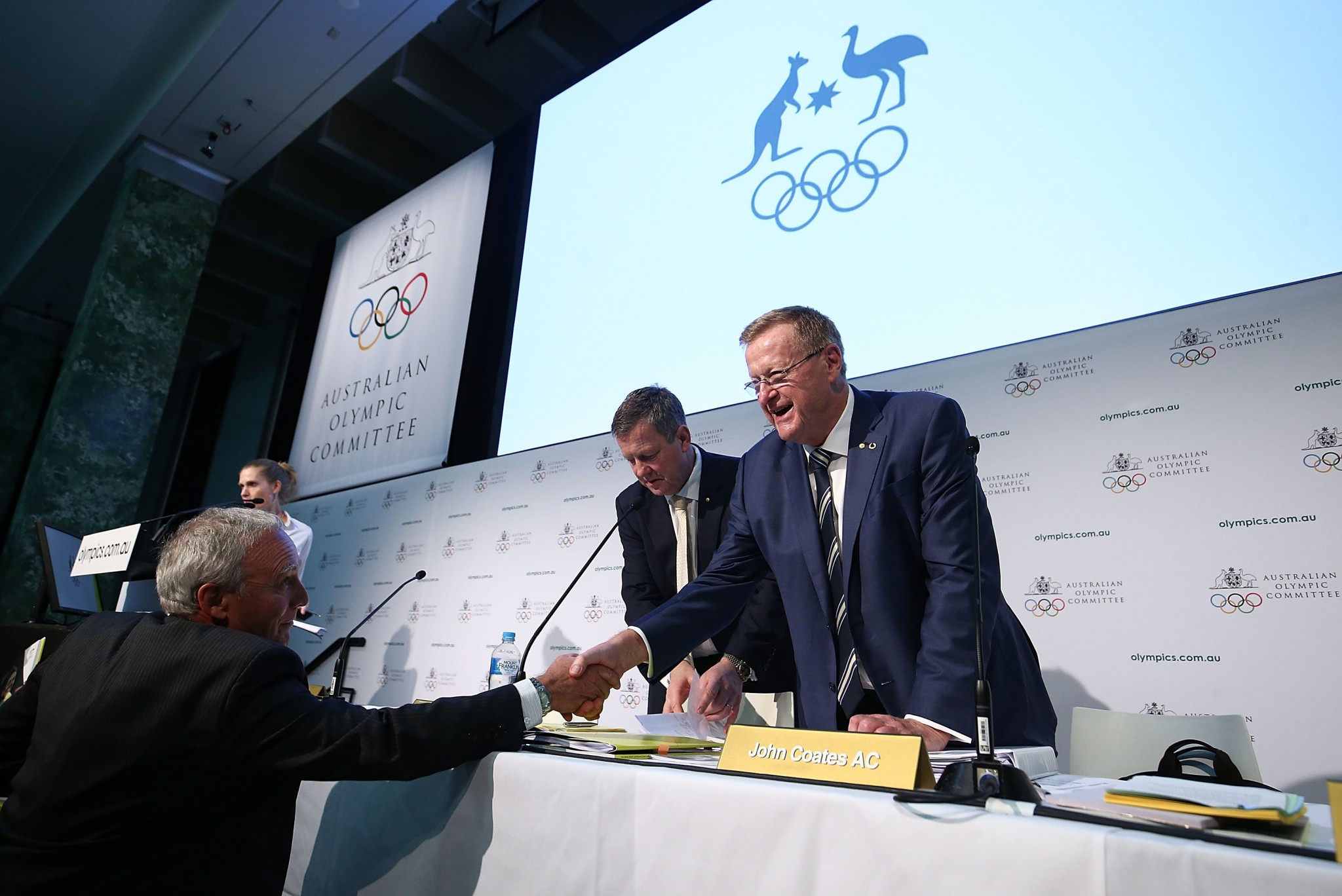 John Coates was re-elected as AOC President earlier this year, extending his 27-year reign ©Getty Images