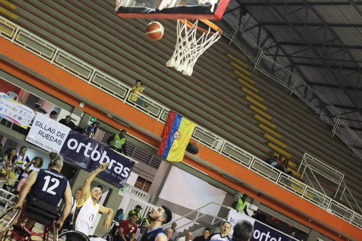 Colombia overcame Uruguay 60-47 in the men's competition ©INSPIRE Colombia/Twitter