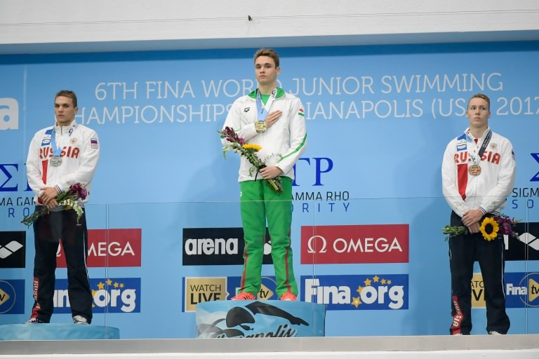 Milák wins first individual Hungarian gold at FINA World Junior Swimming Championships