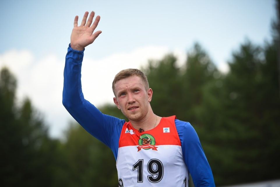 Vladimir Chepelin won gold for Belarus in the men's event ©IBU