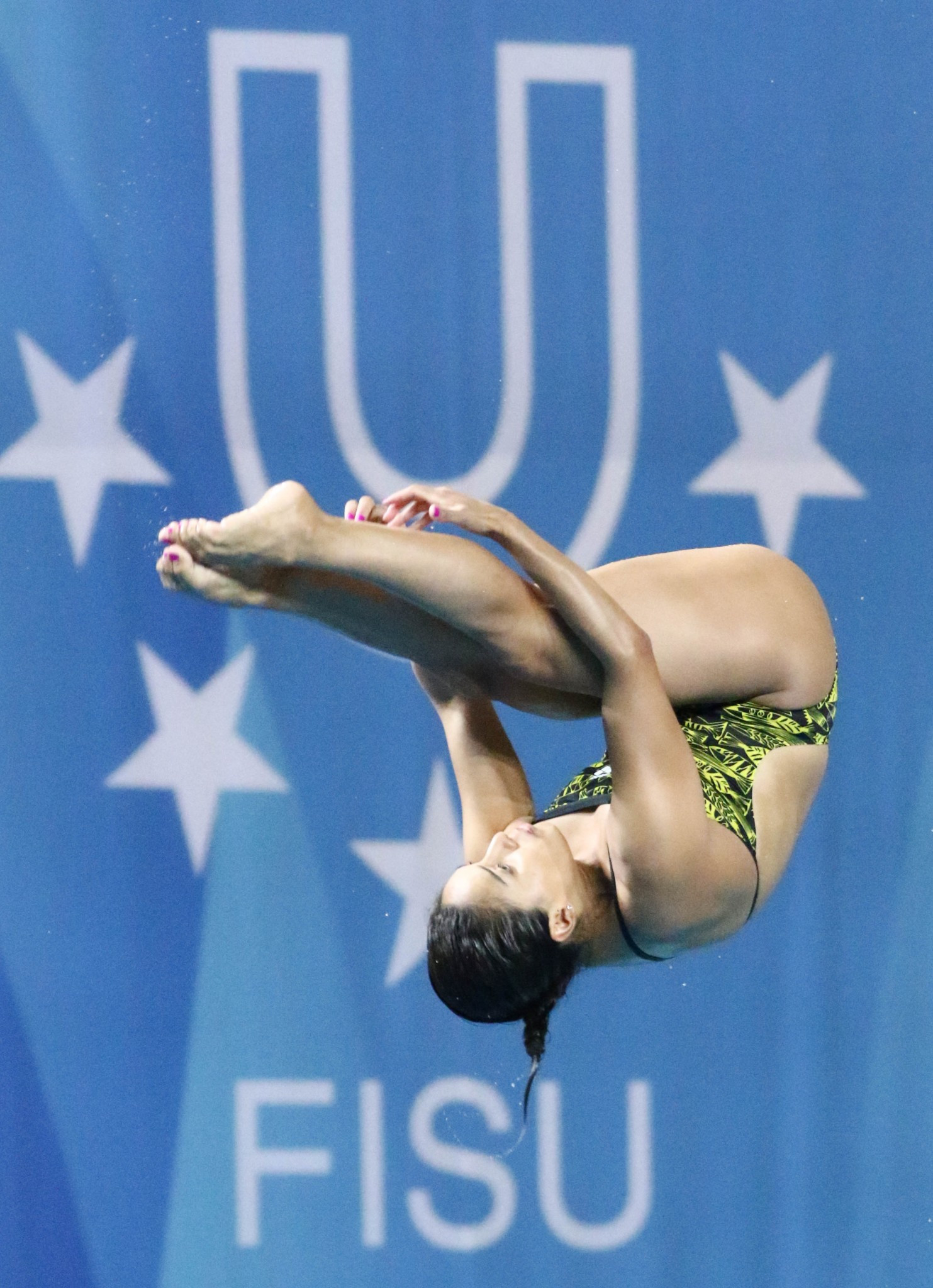 Mexico's Arantxa Chavez claimed the gold medal in the women's 3m springboard final ©Taipei 2017