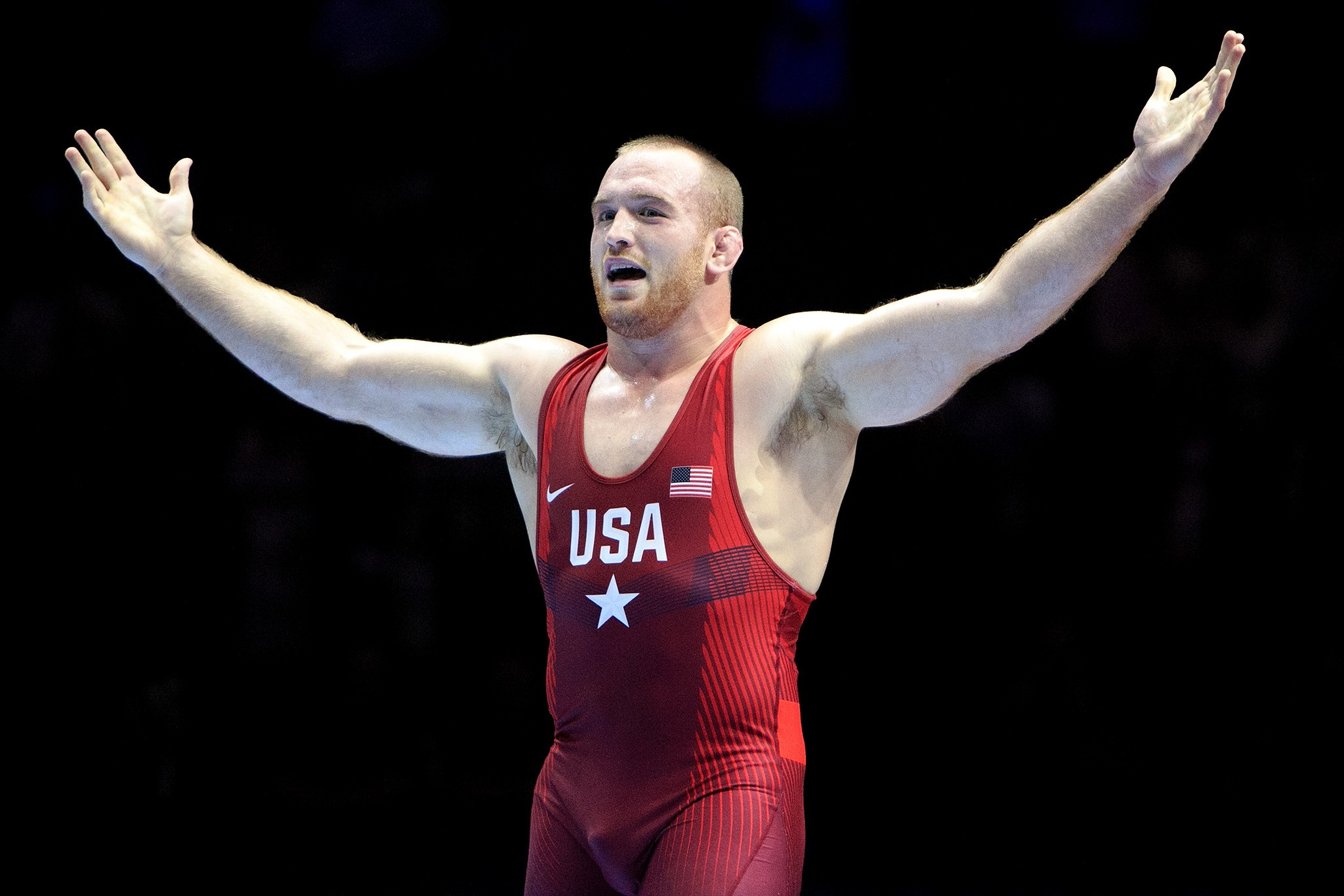 Kyle Snyder secured his second world title on the final day of competition ©UWW