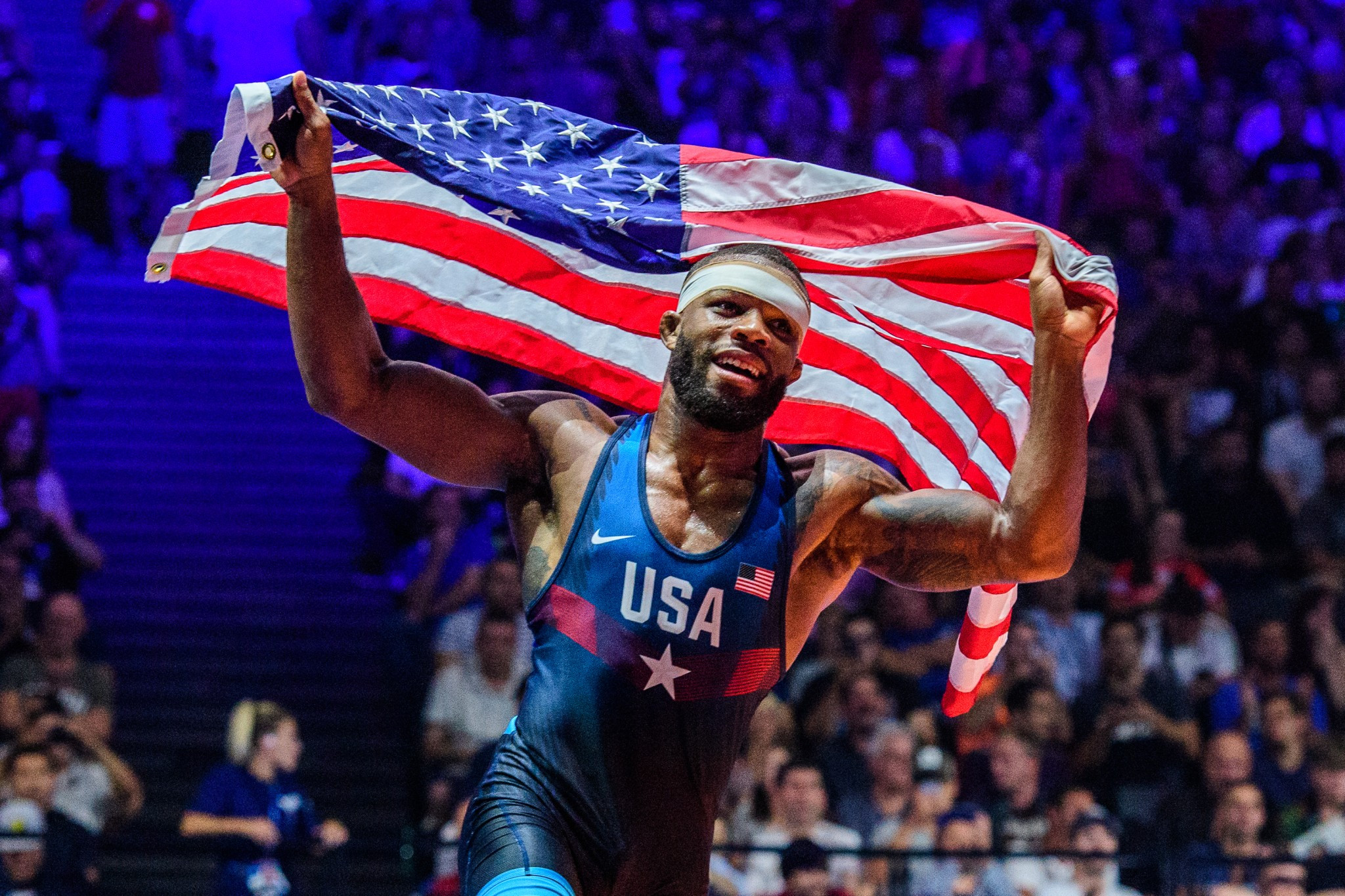 The London 2012 Olympic champion sealed his fourth world crown ©UWW