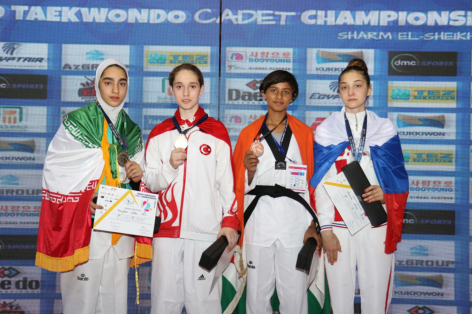 Five more gold medals were won at the youth event ©World Taekwondo