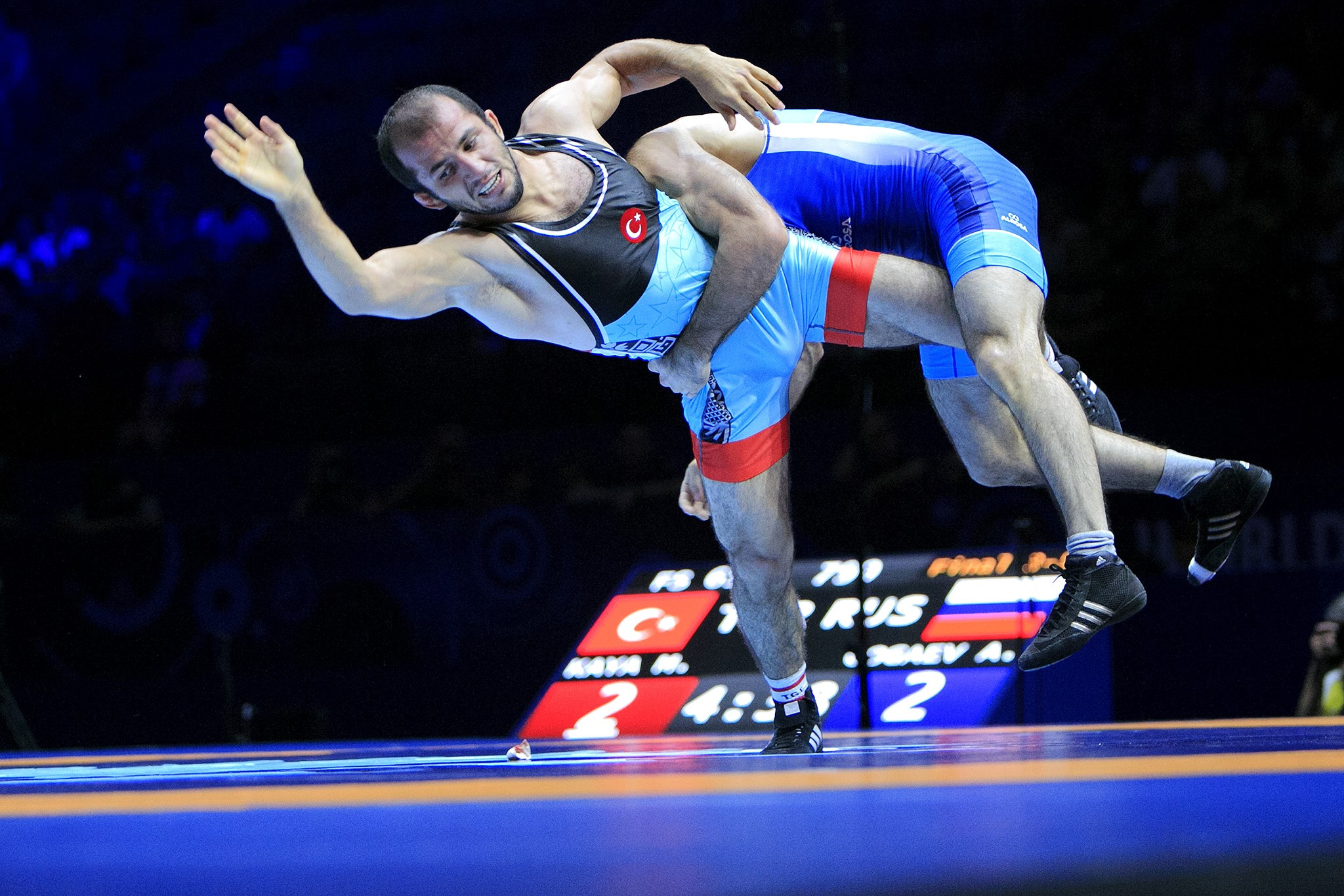 Men's freestyle action brought the 2017 World Championships to a close ©UWW