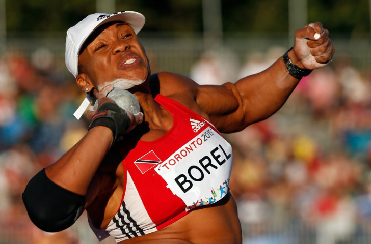 Shot putter Cleopatra Borel was one of three gold medallists from Trinidad and Tobago at the recent Pam American Games in Toronto