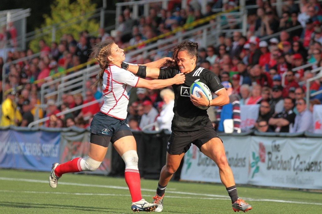 New Zealand close in on Rio 2016 after fourth straight World Rugby Women's Sevens Series win