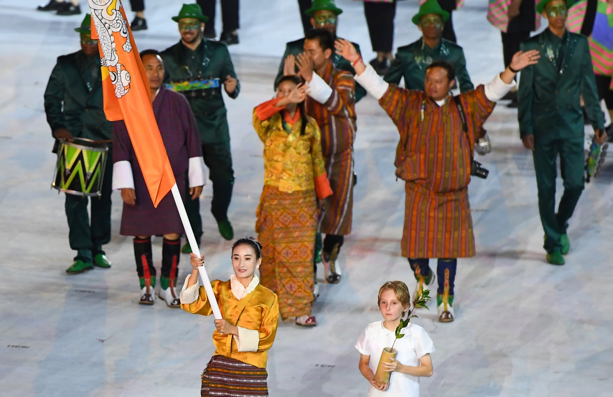 Bhutan sent a team of two athletes to Rio 2016 ©OCA