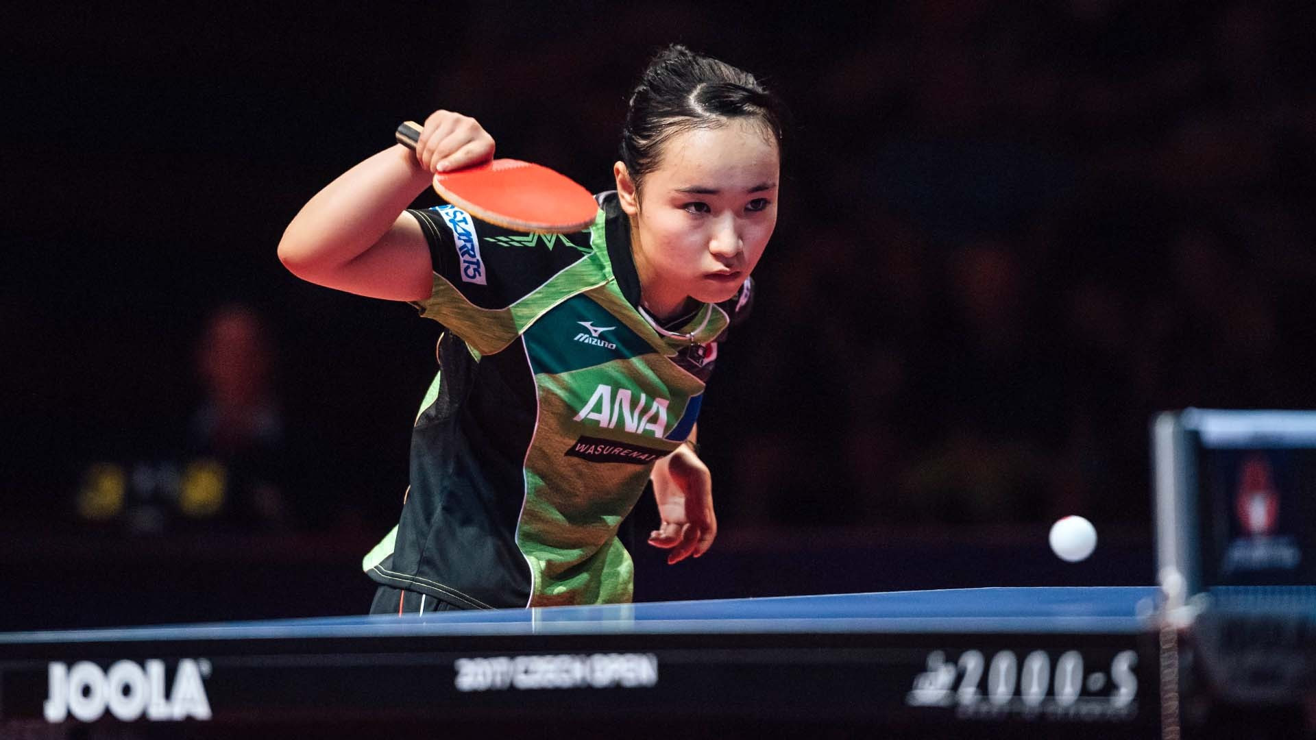 Mima Ito won singles and doubles titles today ©ITTF