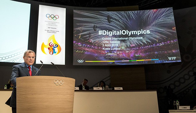 Media expert Sir Martin Sorrell urges IOC to be brave and totally transparent