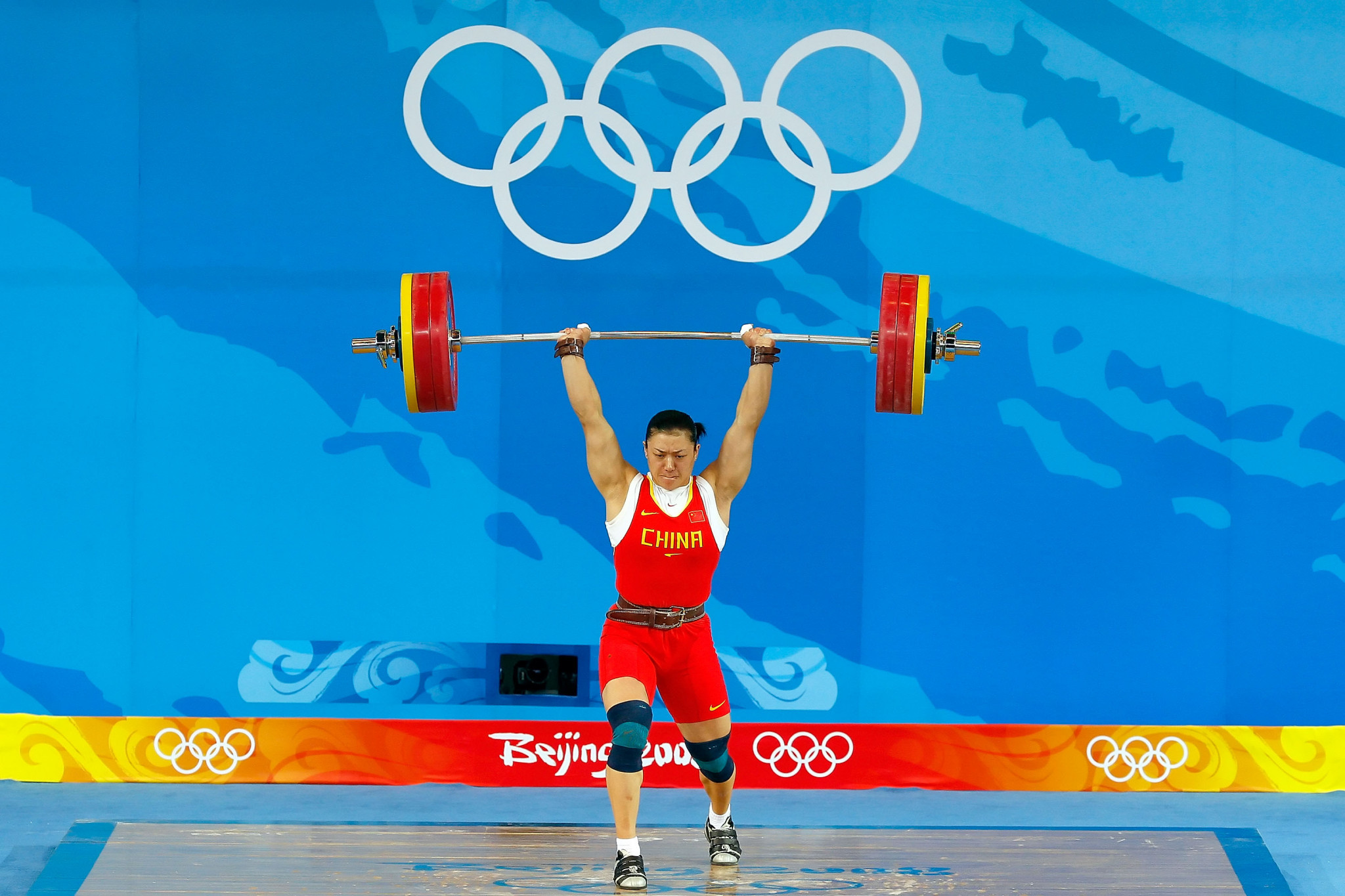 Lei Cao was one of three Chinese weightlifters stripped of Olympic gold medals from Beijing 2008 following positive drugs tests after their samples were re-analysed ©Getty Images