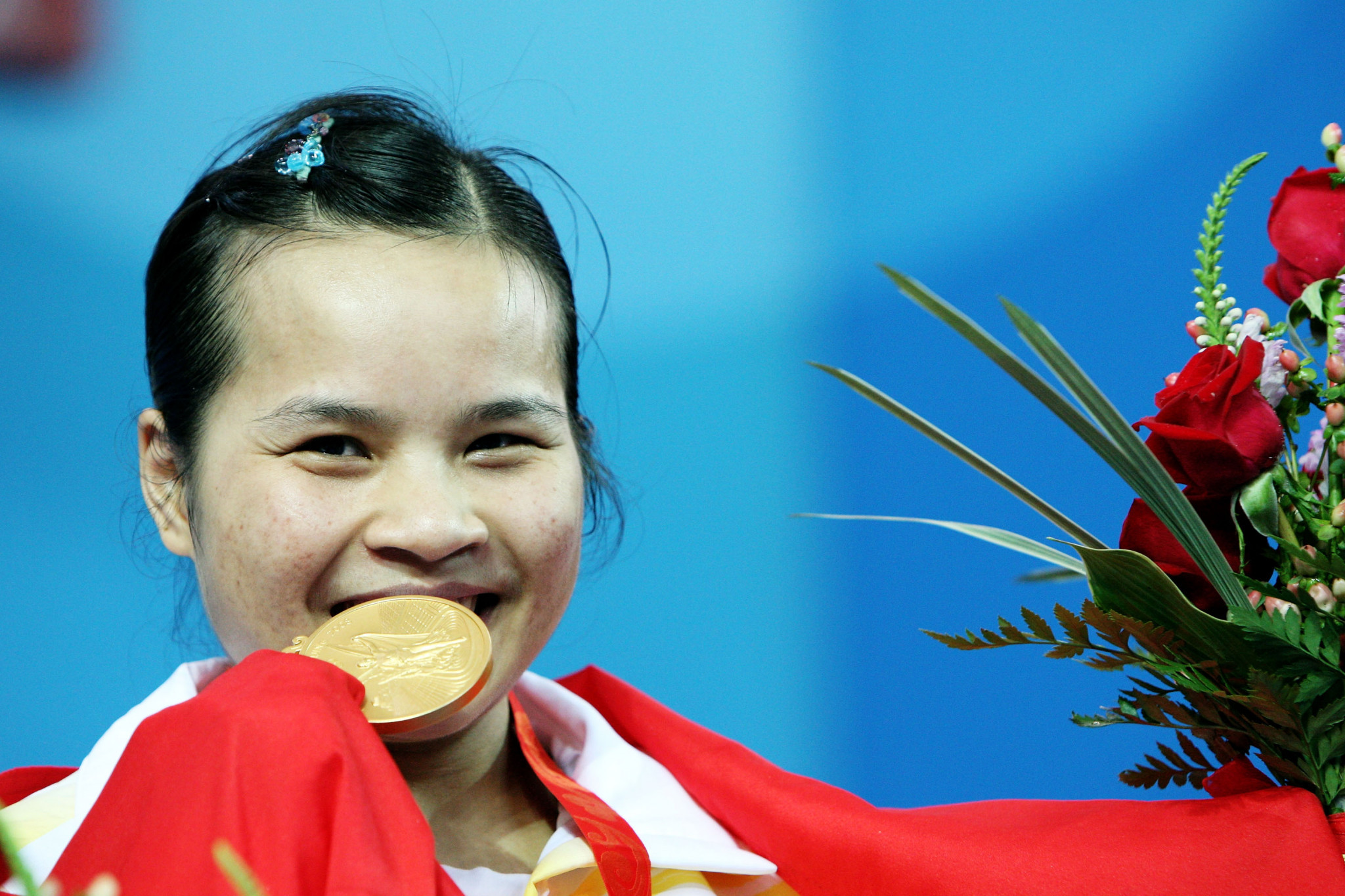 China's Chen Xiexia has been stripped of the Olympic gold medal she won in the 48kg category after a re-analysis of her sample from Beijing 2008 tested positive ©Getty Images