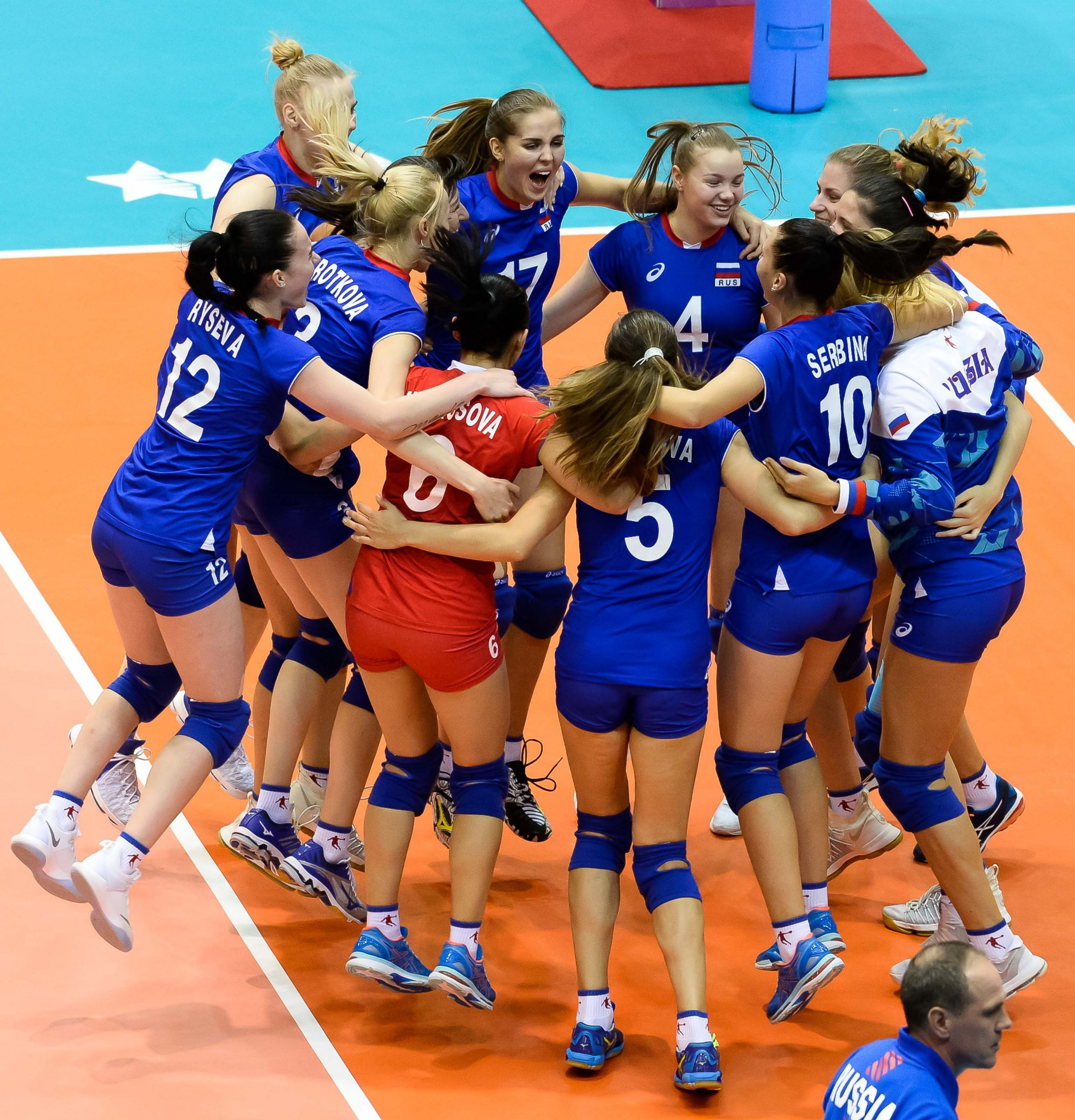 Russia won the women's volleyball title ©Taipei 2017