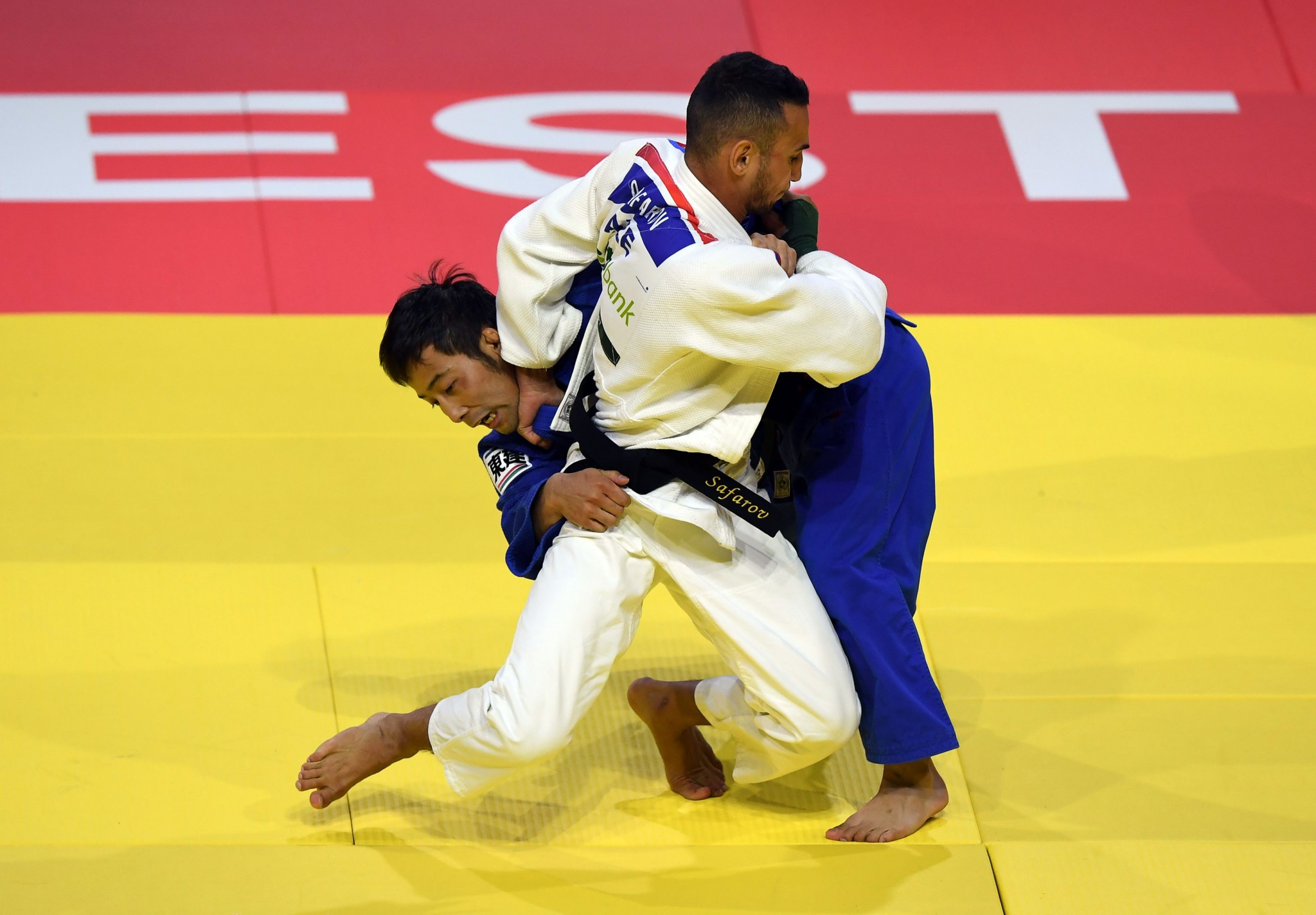 Olympic bronze medallist Naohisa Takato won the under 60kg title ©Getty Images