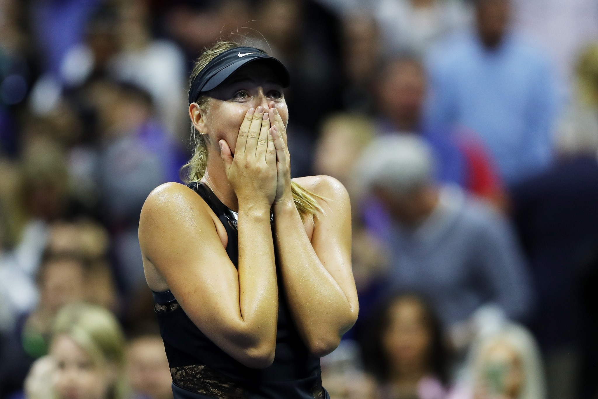 Maria Sharapova made a winning return to Grand Slam tennis ©Getty Images