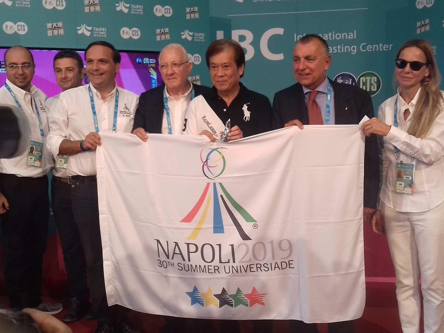 Naples 2019 praised Taipei's staging of the Universiade and promised a successful 30th edition ©ITG