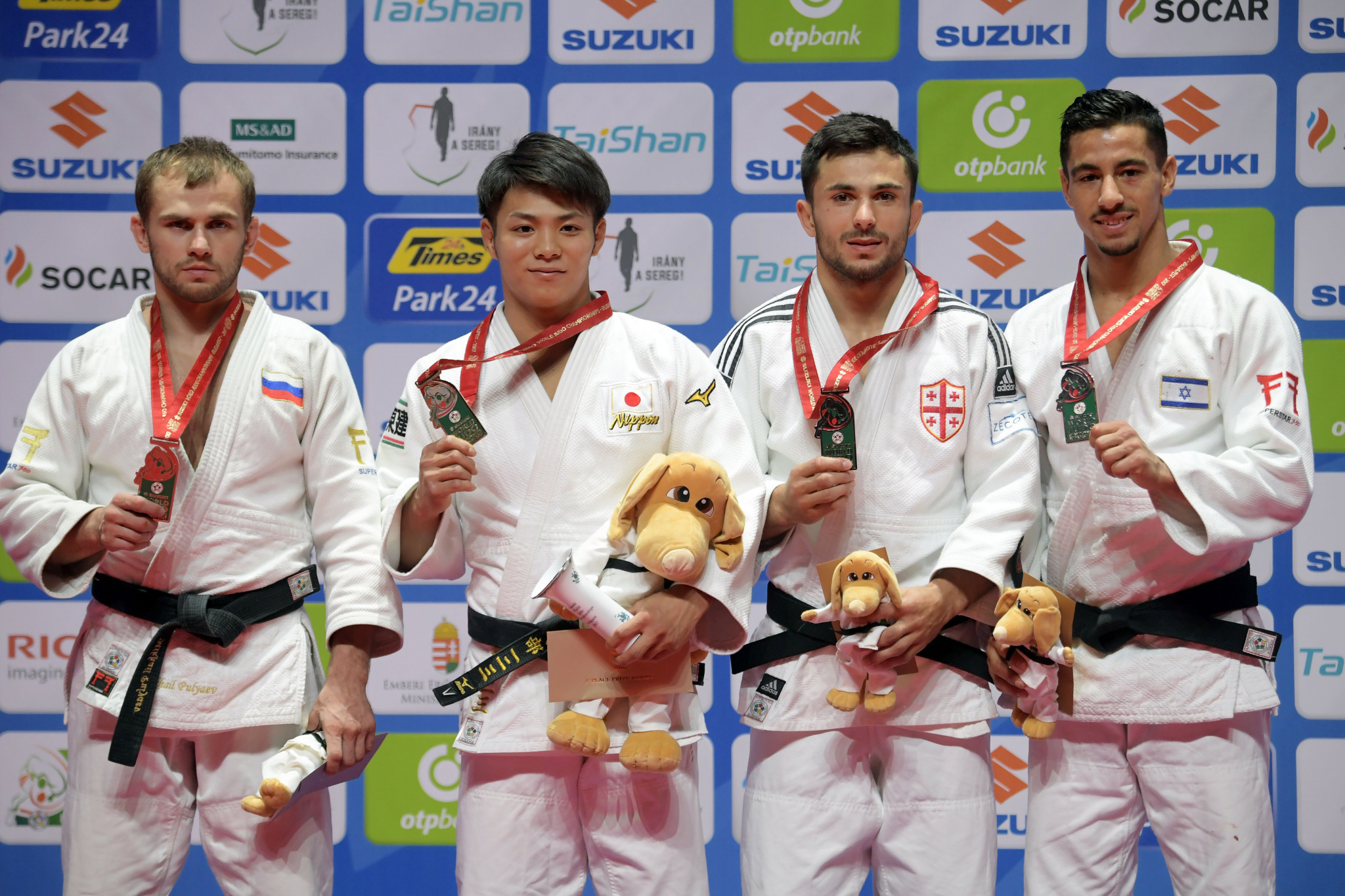 Hifumi Abe continued the Japanese dominance by taking gold at under 66kg ©Getty Images