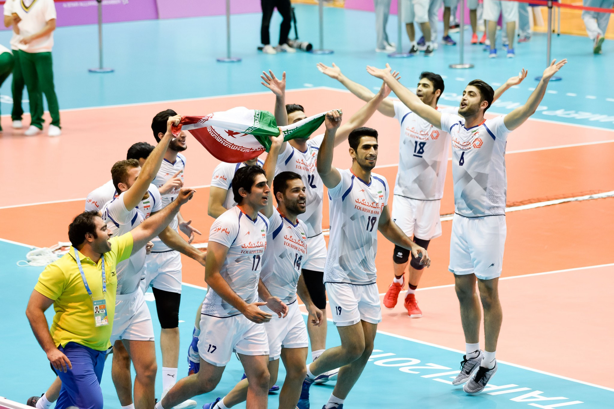 Iran beat Russia in five sets in the final of the men’s volleyball event ©Taipei 2017
