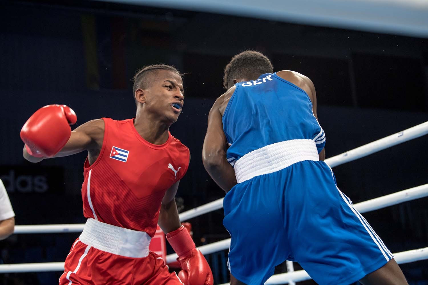 He remains on course to meet defending world champion Joahnys Argilagos in the final after the Cuban beat Germany's Salah Ibrahim Omar 5-0 ©AIBA